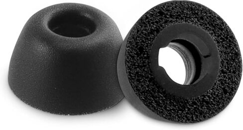Replacement Foam Ear Tips for JBL Tune Buds, JBL Live Free 2 True Wireless Earbuds, Ultimate Comfort, 3 Pairs (S/M/L, Black) in Saudi Arabia