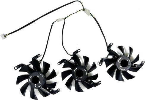 Cooling Fan 75MM 4PIN Compatible with RX 6650XT OC V2 RX6600 XT Video Card Fan in Saudi Arabia