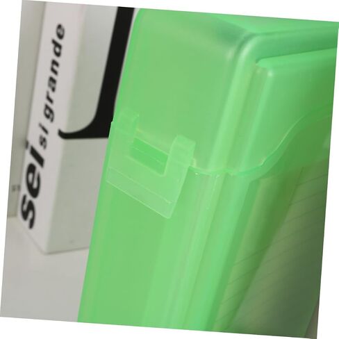 Garneck 5pcs Hard Disk Protection Case Mixed Colors Durable Plastic Hard Drive Storage Box with Snap Lock and Drop Resistance for Digital Accessories Organizer in Saudi Arabia