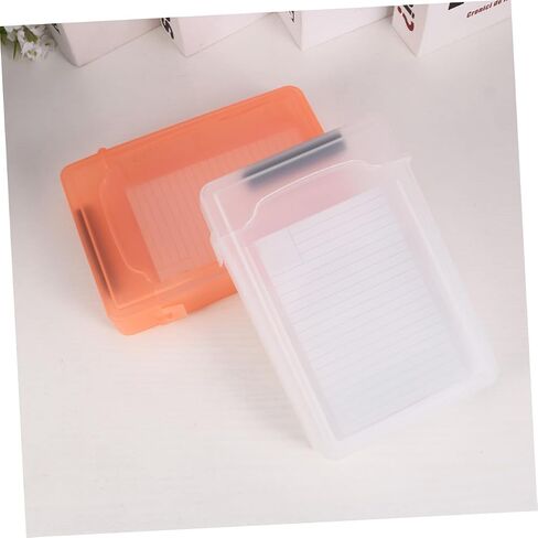 Garneck 5pcs Hard Disk Protection Case Mixed Colors Durable Plastic Hard Drive Storage Box with Snap Lock and Drop Resistance for Digital Accessories Organizer in Saudi Arabia