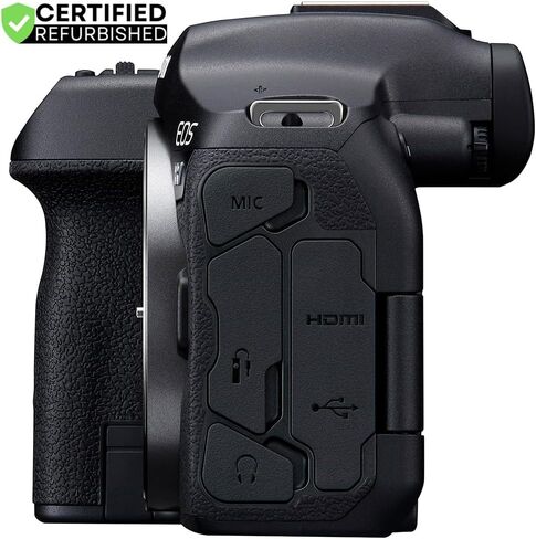 Canon EOS R7 Mirrorless APS-C كاميرا قابلة للتبديل (متجددة) | نموذج شريك Canon USA الرسمي | Body 5137C002 حزمة مع حقيبة التصوير الفوتوغرافي Deco Gear + 2x بطارية + 2x 64 جيجابايت من بطاقات الذاكرة in Saudi Arabia