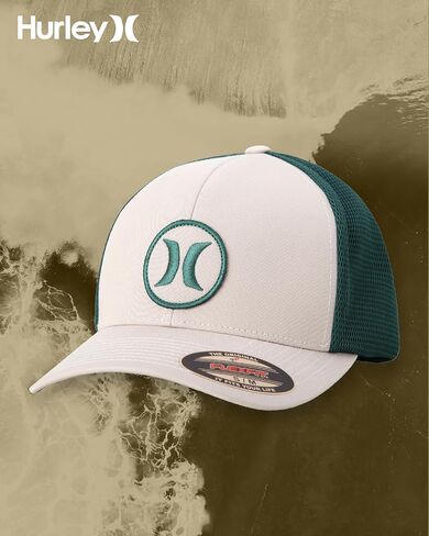 Hurley Men's Hat - Oceanside Flex Fitted Trucker Hat in Saudi Arabia