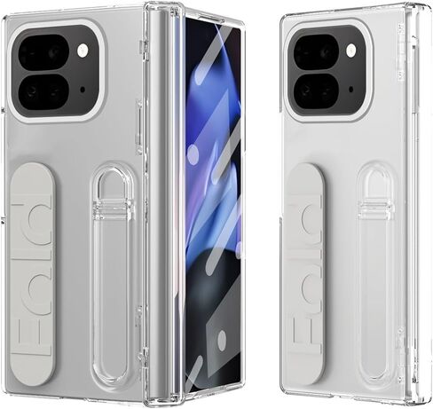 Phone style Compatible with Google Pixel 10 Pro Fold Case with Wrist Strap & Stand, Full-Body Shockproof Protective Cover with Built-in Screen Protector & Hinge Protection Case for Pixel 10 Pro Fold P in Saudi Arabia