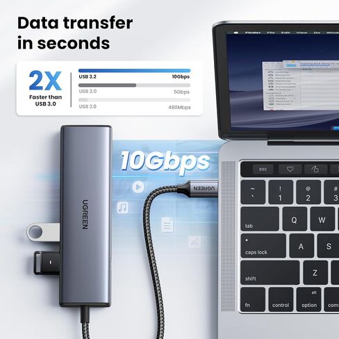 UGREEN USB إلى Ethernet Adapter 2.5GB حزمة مع محول Ethernet 5-في 1 USB C 3.2 in Saudi Arabia