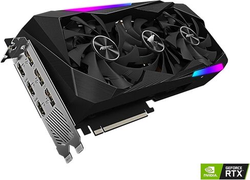 GIGABYTE AORUS GEFORCE RTX 3070 Master 8G (REV2.0) CARDACTS ، 3X Windforce Card ، 8GB 256-bit GDDR6 ، GV-N3070AORUS M-8GD REV2.0 CARD (READED) in Saudi Arabia