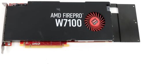 ATI AMD FIREPRO W7100 8GB GDDR5 4 DisplayPorts PCI-Express Workstation GPU (متجدد) in Saudi Arabia