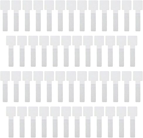 50Pcs White Convenient Data Cable Storage Adhesive Cable Organizer, Home Office Desktop Cables Tie, Wire Fixing and Organizing Tool, 28X90mm in Saudi Arabia
