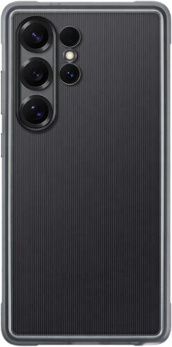 SAMSUNG Galaxy S25 Ultra Flipsuit Rugged Phone Case, Protective Cover, Shockproof, Durable Design, Included Interactive Card Syncs with Screen, International Version EF-JS938CBEGWW - (Black) in Kuwait