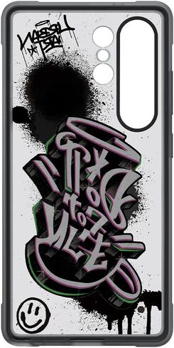 SAMSUNG Galaxy S25 Ultra Flipsuit Rugged Phone Case, Protective Cover, Shockproof, Durable Design, Included Interactive Card Syncs with Screen, International Version EF-JS938CBEGWW - (Black) in Kuwait