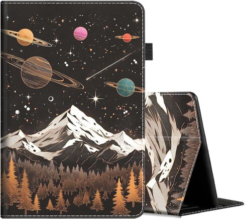 Case for Kindle Paperwhite 12th Gen 2024 (7") & Kindle Colorsoft Signature Edition, PU Leather Cover with Auto Sleep Wake for Kindle Paperwhite Signature 2024 Released ，Cool Elephant in Saudi Arabia