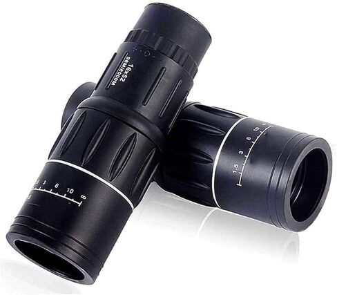 16 × 52 تلسكوب أحادي الطاقة عالي الطاقة - عدسة مضغوطة ، منشور ، مثالي لمشاهدة الطيور ، السفر ، النجوم ، S ، البالغين in Kuwait