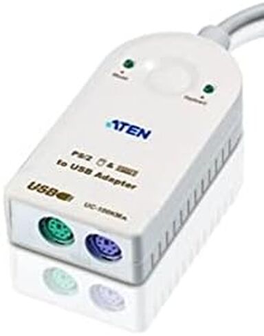 ATEN USB to PS/2 Keyboard & Mouse Converter UC100KMA (Off White) in Saudi Arabia