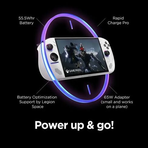 Legion Go S Gaming Handheld Consoles, Steam OS, 8" 120Hz IPS LCD Touch Screen, AMD Ryzen Z2 Go, 32 GB RAM LPDDR5X 1TB SSD in Saudi Arabia