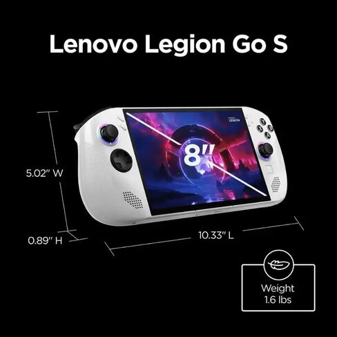 Legion Go S Gaming Handheld Consoles, Steam OS, 8" 120Hz IPS LCD Touch Screen, AMD Ryzen Z2 Go, 32 GB RAM LPDDR5X 1TB SSD in Saudi Arabia