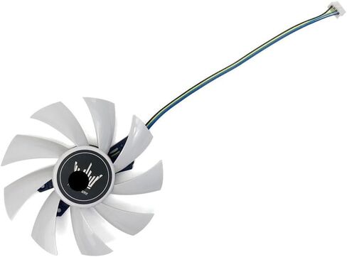 مروحة التبريد 87 مم 4Pin متوافقة مع KFA2 GTX1080TI 1080 1070TI 1070 1060 HOF Graphics Fan (1PCs) in Saudi Arabia
