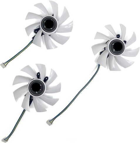 مروحة التبريد 87 مم 4Pin متوافقة مع KFA2 GTX1080TI 1080 1070TI 1070 1060 HOF Graphics Fan (1PCs) in Saudi Arabia