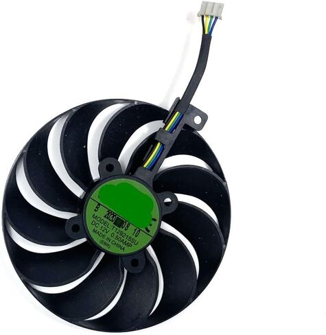 95MM 6PIN T129215SU RX5500 XT 5700 GTX1660 GPU Fan Compatible with -Strix-RX 5500 XT RX 5700-O8G-EVO GTX1650-A4G-GAMING Cooling Fans(1PCS) in Saudi Arabia