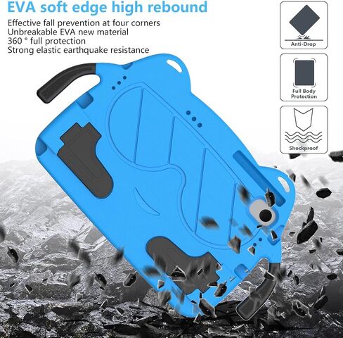 Tablet Travel Lightweight Eva Protection Case متوافق مع Lenovo Tab K10 Pro TB -223FC (2023) علبة مقاومة للصدمات متوافقة مع الأطفال - Prot Case Tablet لطيف وآمن in Saudi Arabia