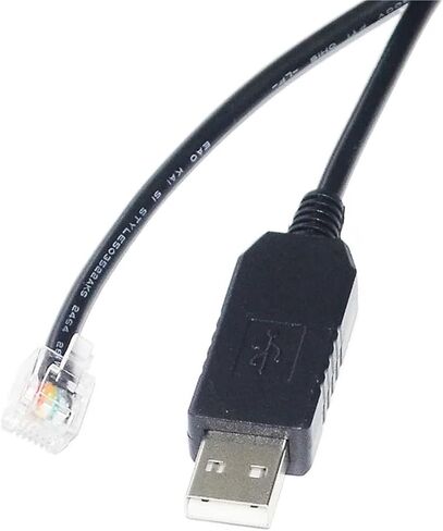 FT232RL CHIP USB to RJ12 6P6C RS232C Converter Serial Communication Cable for H-PCP-J Module Controller to PC(1.8m) in Saudi Arabia