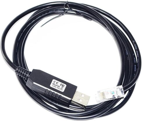 FT232RL CHIP USB to RJ12 RS232 Serial Control Cable for Dual-Focus Controller to PC I/O #17695 KABLE(5m,RJ12 to USB) in Saudi Arabia
