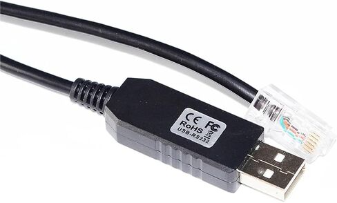 FT232RL CHIP USB to RJ12 RS232 Serial Control Cable for Dual-Focus Controller to PC I/O #17695 KABLE(5m,RJ12 to USB) in Saudi Arabia