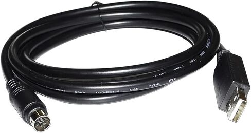FT232RL USB to MINI DIN 8 PIN MD8 Male Adapter RS232 Serial Communication Cable for LUMINANCE Meter to PC(3metres) in Saudi Arabia