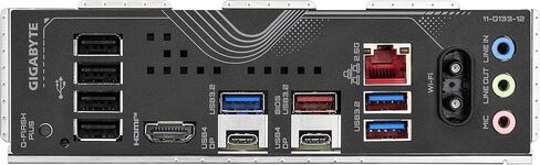 GIGABYTE X870 Eagle WIFI7 Motherboard - Supports AMD Ryzen 9000 CPUs, 14+2+2 Phases VRM, up to 8000MHz DDR5 (OC), 1xPCIe 5.0, Wi-Fi 7, 2.5GbE LAN, USB 4 in Saudi Arabia