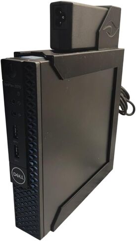 جدار/مكتب جبل متوافق مع Dell Optiplex Micro Form Factor Case 3000 7000 (أسود) in Kuwait