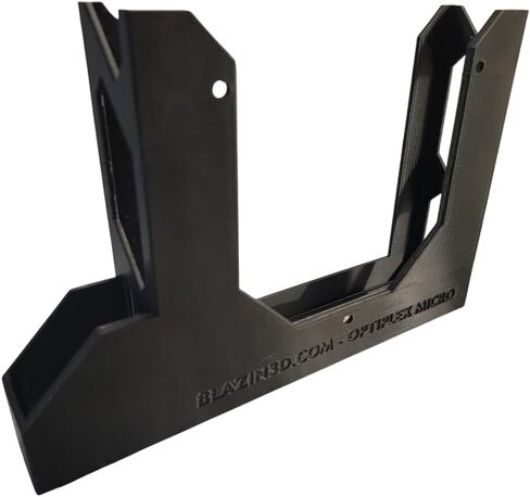 جدار/مكتب جبل متوافق مع Dell Optiplex Micro Form Factor Case 3000 7000 (أسود) in Kuwait