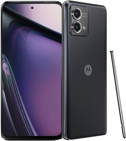 Motorola Moto G Stylus 5G (2023) XT2315128GB Storage 6GB RAM 6.6" FHD+ 120Hz Display 50MP Camera Cricket Locked Smartphone Black (Renewed) in Saudi Arabia