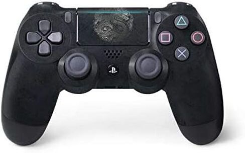 Skinit Decal Gaming Skin for PS4 Pro/Slim Controller - Officially Licensed Skinit Originally Designed Chinese Black Dragon Design in Saudi Arabia
