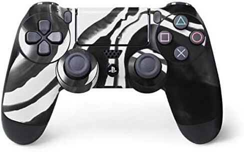 Skinit Decal Gaming Skin Compatible with PS4 Controller - Crystal Black Design in Saudi Arabia