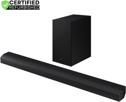 Samsung HW-B750D/ZA 5.1ch Soundbar with Dolby Virtual:X DTS 2024 (Renewed) Bundle with 2 YR CPS Enhanced Protection Pack in Saudi Arabia