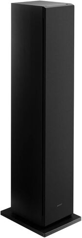 Sony SS-CS3M2 3-Way Floorstanding Single Speaker System with Hi-Res Audio with Super Tweeter (Black) and Accessories Bundle (4 Items) in Saudi Arabia