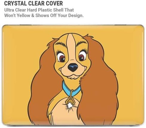 Skinit Laptop Case بالإضافة إلى الجلد المتوافق مع MacBook Pro 13in M1 (2021) - Disney Lady Lady و The Tramp Lady Portrait Design in Saudi Arabia