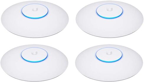 ubiquiti Networks UAP-AC-Pro-E نقطة الوصول (لا توجد POE مدرجة في المربع) حزمة 4 عبوات (متجددة) in Saudi Arabia