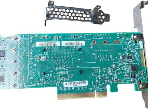 SAS9305-16I SATA SAS 16 PORT HBA 12GBS RAID CARD CARDER CARD ADAPTER BUS PCIE 3.0 X8 IT-MODE 05-25703-00 (9305-16I) in Kuwait