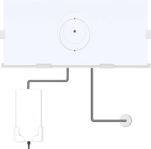 for Starlink Gen 3 Router Power Supply Mount,Indoor Mounting Bracket for StarLink Gen3 Power Suppy Wall Mount The Gen 3 Router Power Supply Directly to a Wall or Other Surface in Saudi Arabia