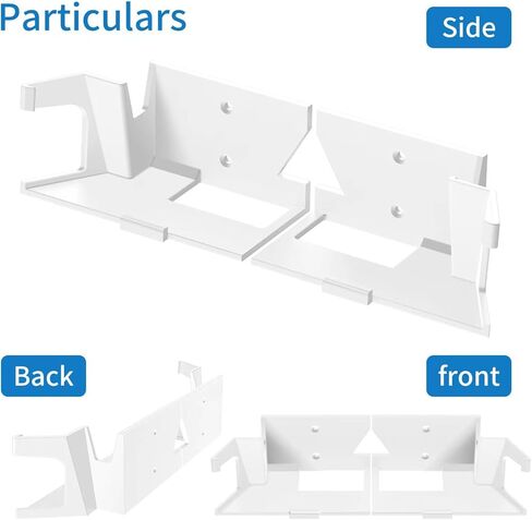 for Starlink Gen 3 Router Power Supply Mount,Indoor Mounting Bracket for StarLink Gen3 Power Suppy Wall Mount The Gen 3 Router Power Supply Directly to a Wall or Other Surface in Saudi Arabia