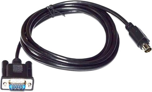 VGA 15 دبوس الذكور إلى مربع تلفزيون ميني DIN 8-Pin إلى كبل بطاقة رسومات الكمبيوتر VGA إلى كابل 8 أسنان (2 متر) in Kuwait