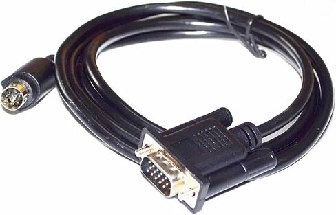 VGA 15 دبوس الذكور إلى مربع تلفزيون ميني DIN 8-Pin إلى كبل بطاقة رسومات الكمبيوتر VGA إلى كابل 8 أسنان (2 متر) in Kuwait