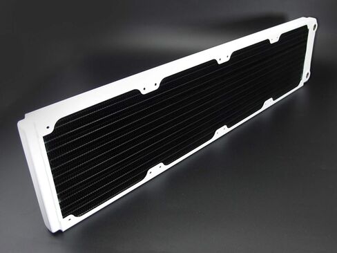 XSPC TX480 Ultra Thin Radiator, 120mm x 4, Quad Fan, White in Saudi Arabia