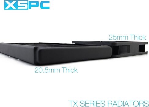XSPC TX480 Ultra Thin Radiator, 120mm x 4, Quad Fan, White in Saudi Arabia