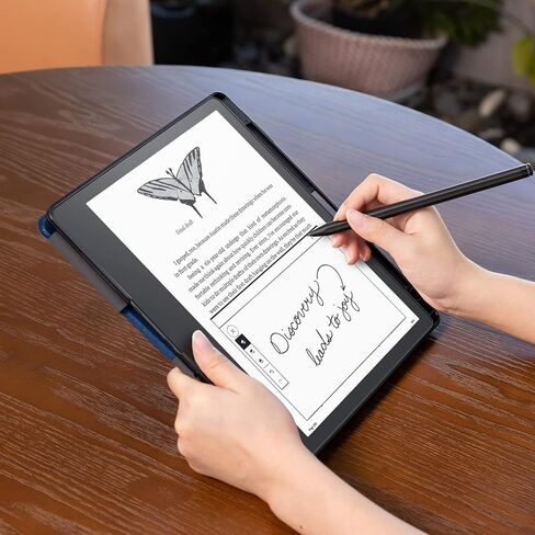 COBAK CASE for Kindle Scribe - جميع الغطاء الجلدي PU الجديد مع ميزة استيقاظ النوم التلقائي لـ Kindle Scribe 10.2 "2022 و 2024 تم إصداره مع حامل القلم in Saudi Arabia