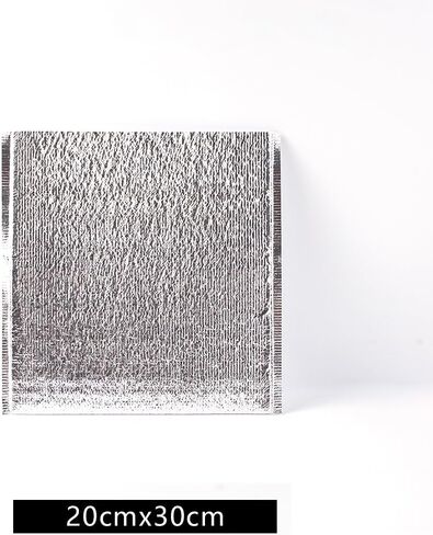 2pcs يمكن التخلص من الألومنيوم رقائق في الهواء الطلق في الهواء الطلق حقيبة عزل الأسرة الغذاء مجمدة التعبئة والتغليف in Saudi Arabia