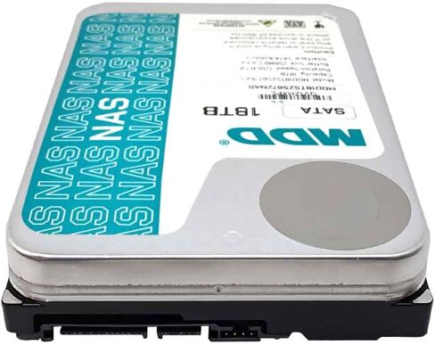 MDD 2018 MDD18TS25672NAS 18TB 7200 RPM 256MB CACHE SATA 6.0GB/S 3.5 '' NAS Drive - 5 سنوات ضمان (متجدد) in Kuwait