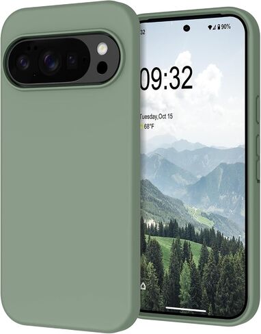 مصممة من أجل Pixel 10 Case/Pixel 10 Pro Case (2025) [قذيفة صلبة] [حماية من الدرجة العسكرية] غطاء نحيف 6.3 بوصة أخضر in Kuwait