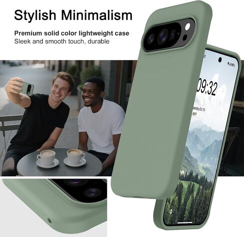مصممة من أجل Pixel 10 Case/Pixel 10 Pro Case (2025) [قذيفة صلبة] [حماية من الدرجة العسكرية] غطاء نحيف 6.3 بوصة أخضر in Kuwait