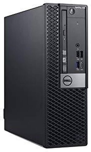 Dell Optiplex 7060 SFF Small Form Factor Desktop | Core i5-8500 - 256GB SSD Hard Drive - 16GB RAM | 6 cores @ 4.1 GHz Win 11 Home Black (Renewed) in Kuwait
