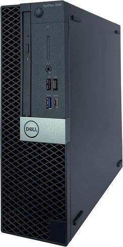 Dell Optiplex 7060 SFF Small Form Factor Desktop | Core i5-8500 - 256GB SSD Hard Drive - 16GB RAM | 6 cores @ 4.1 GHz Win 11 Home Black (Renewed) in Kuwait